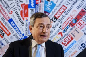 Italijos premjeras M. Draghi: kalbėjimasis su V. Putinu nieko neduoda