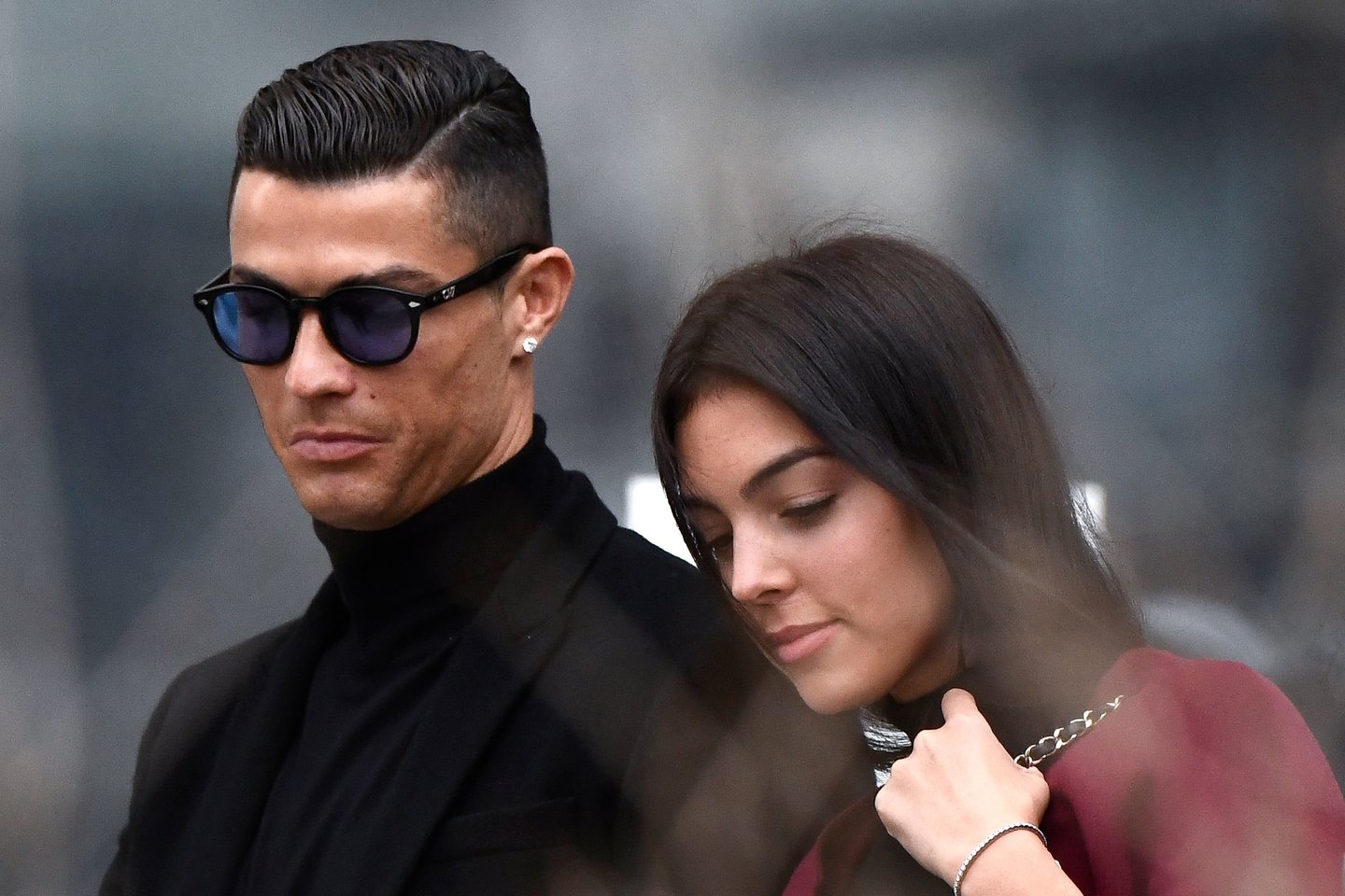  Cristiano Ronaldo ir Georgina Rodriguez.<br> AFP/Scanpix nuotr.