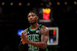 Geriausiai besiginantis NBA žaidėjas – „Celtics“ gynėjas Marcus Smartas