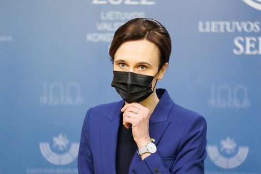 V. Čmilytė-Nielsen praėjusių metų Vyriausybės darbus vertina aukštu balu: išskyrė pačius svarbiausius