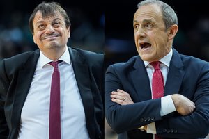 Profesorius pasitinka čempioną: Eurolygos ketvirtfinalyje – spalvingų strategų akistata