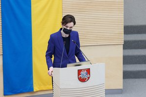 V. Čmilytė-Nielsen: moterys lyderės gali paskatinti valstybes teikti daugiau pagalbos Ukrainai