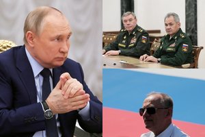 „Bloomberg“: paaiškėjo, su kuo V. Putinas priėmė sprendimą veržtis į Ukrainą