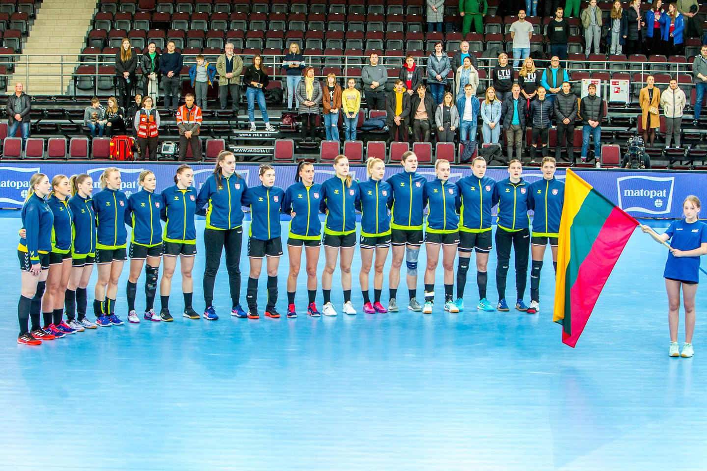  Europos čempionato atrankos turnyrą Lietuvos rankininkės baigė pralaimėjimu lenkėms<br> E. Šemioto nuotr.