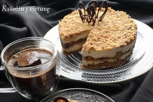 Nekeptas meduolių ir bananų pyragas: ilgai neužtruksite, o skonis – puikus