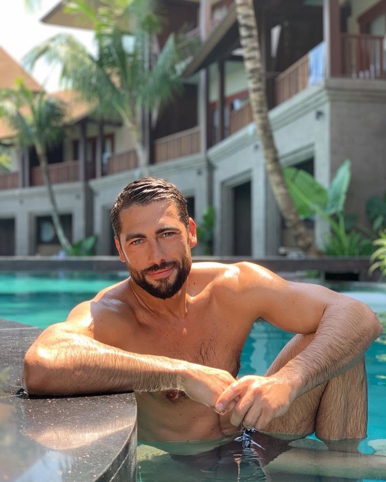   Giovanni Angiolini išrinktas seksualiausiu Italijos vyru.<br> Instagramo nuotr.