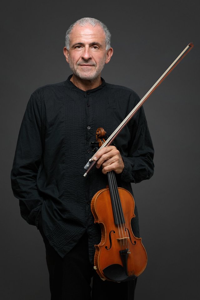 Italų smuiko virtuozas Domenico Nordio.<br>LVSO nuotr.