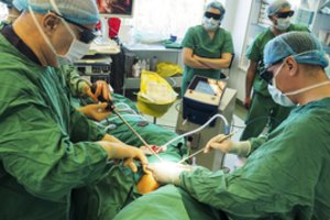 Nacionaliniame vėžio institute atliktos pirmosios unikalios operacijos lazeriu