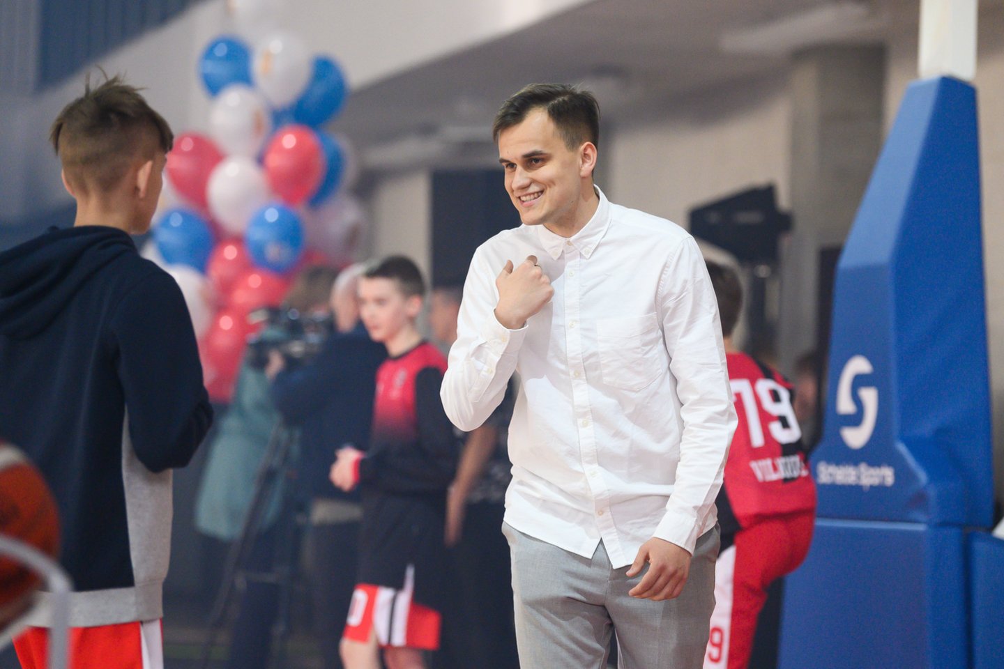 Vilniuje atidaryta NBA mokykla.<br>V.Skaraičio nuotr.