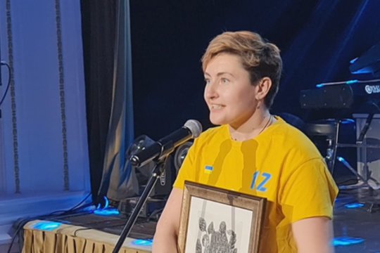 Konkurse „Pragiedruliai“ įvertinta Ukrainos žurnalistė: saugome civilizaciją nuo laukinės orkos