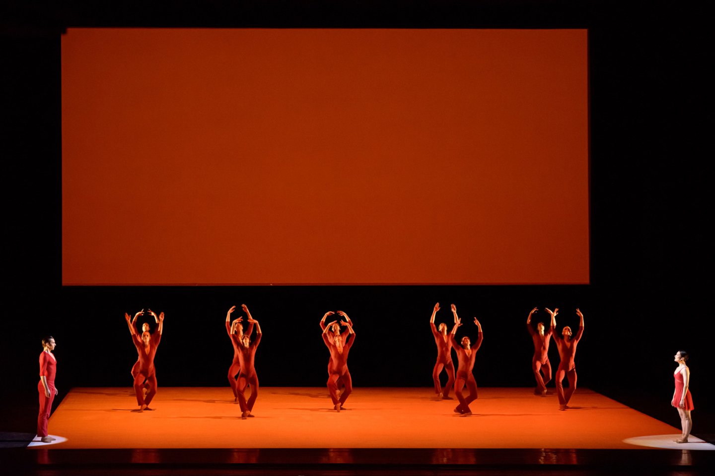 Scena iš baleto „Bolero“.