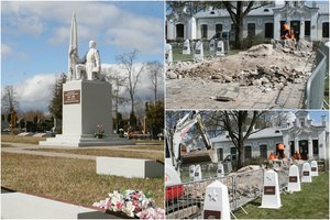 Krito dar vienas paminklas sovietų kariams: Marijampolė įveikė vieną, o dabar žiūri į dar keturis