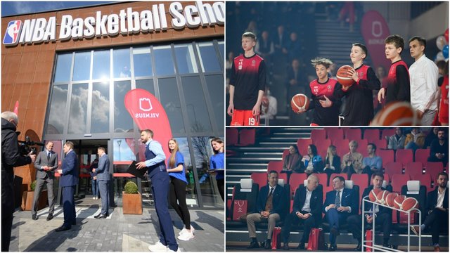 Krepšinio šimtmečio proga – dovana Lietuvai: duris atvėrė NBA mokykla