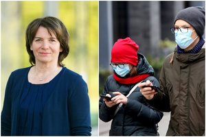 Profesorė pateikė versiją, kodėl net užsikrėtusiems koronavirusu nebebus privaloma izoliuotis