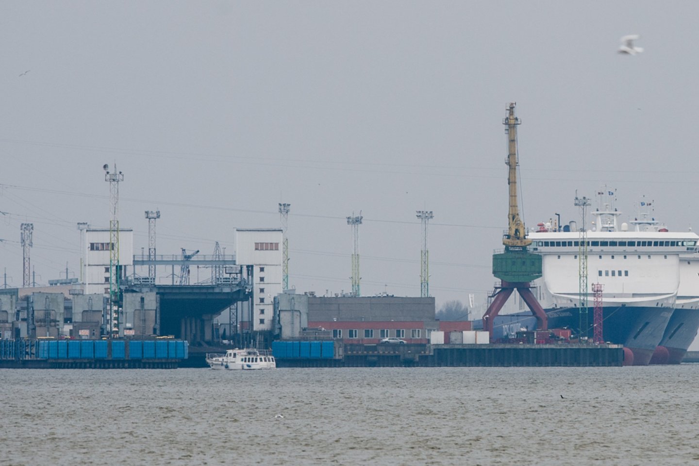 Dujovežis „BW Pavilion Aranthera“ atvyko į Klaipėdos uostą ir prisišvartavo prie laivo-saugyklos „Independence“.<br>V.Ščiavinsko nuotr.