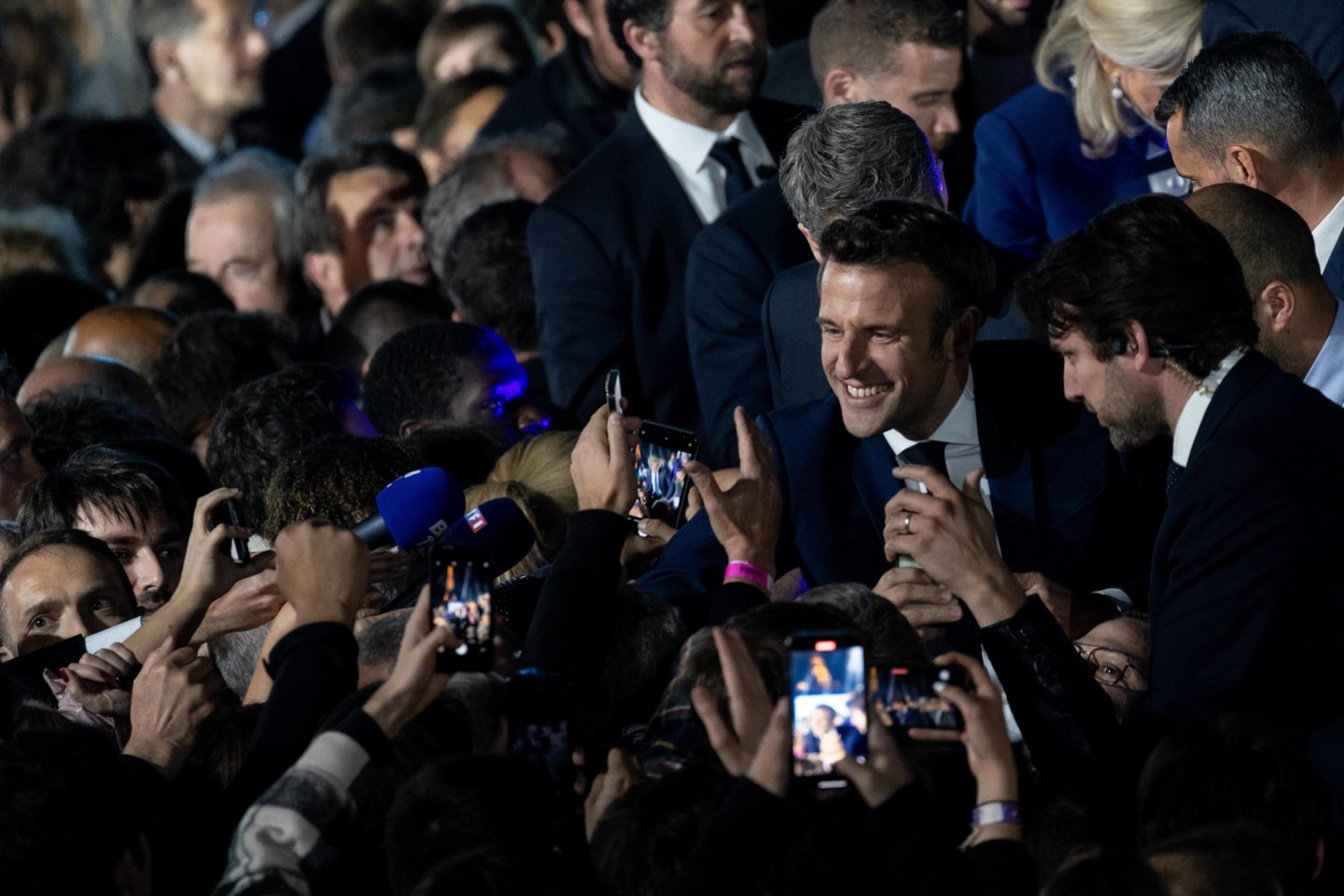  E.Macronas perrinktas Prancūzijos prezidentu.<br> SIPA/Scanpix nuotr.
