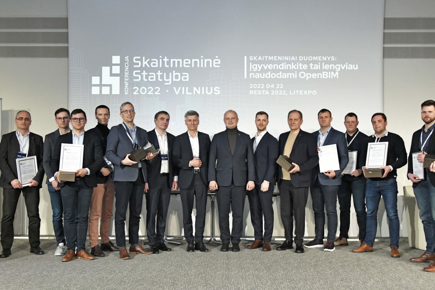 Paskelbti ir apdovanoti geriausi 2022 m. Lietuvos BIM projektai ir jų įgyvendintojai.