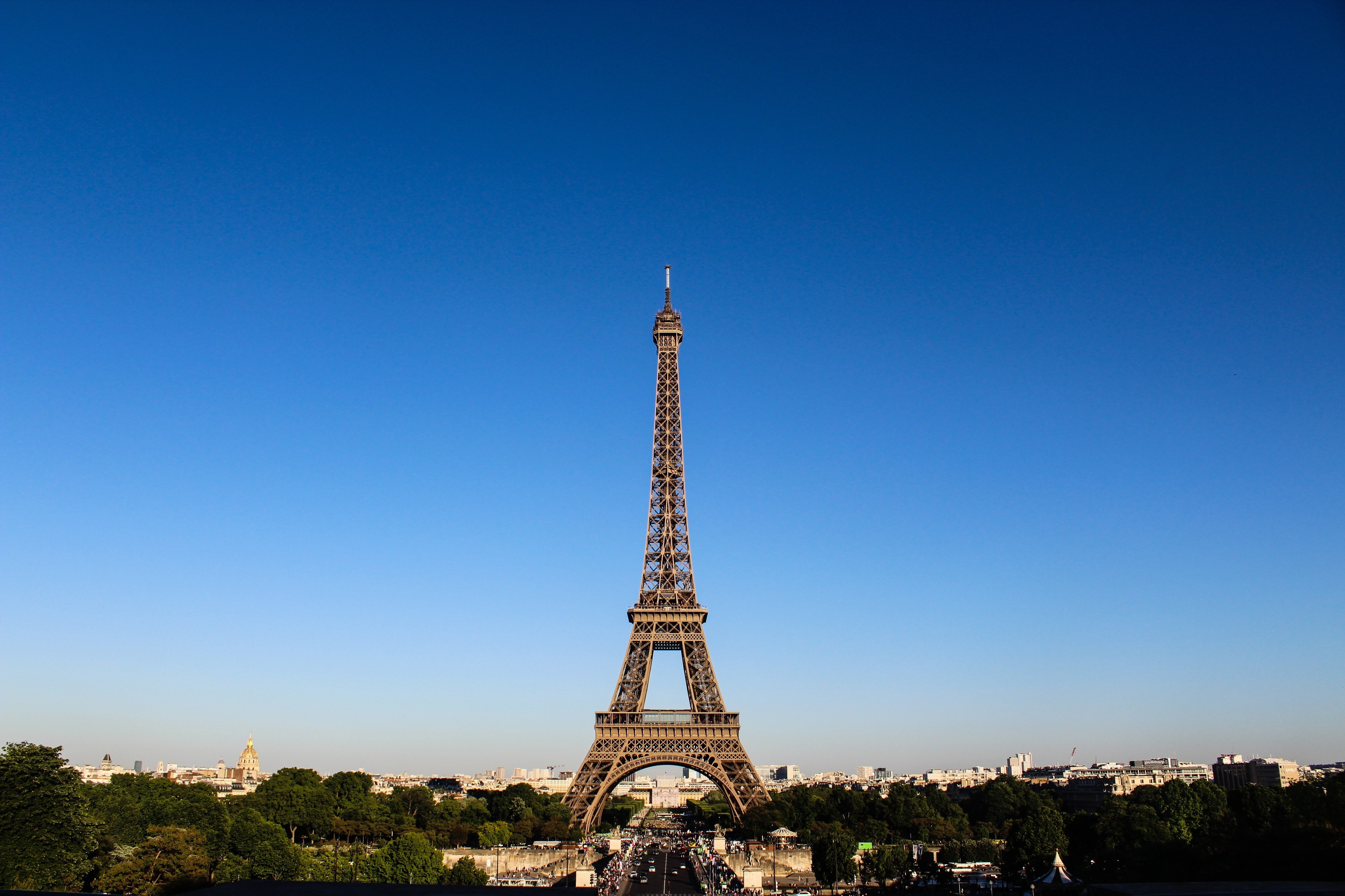  Prancūzijos sostinė Paryžius. Eifelio bokštas.