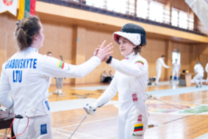 Kaune kovoję fechtuotojai išsidalino ir jaunimo čempionato medalius