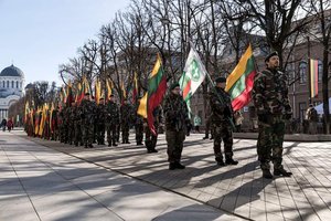 Šaulių gretas Kaune papildys daugiau kaip 100 naujokų