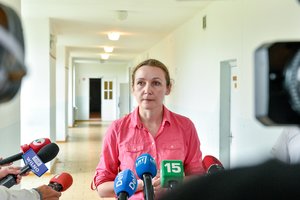 E. Gudzinskaitė: per dieną užregistruojame apie 400 ukrainiečių, didžiausias dėmesys skiriamas leidimų gyventi išdavimui