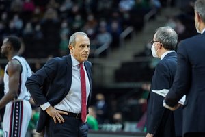 Čempionų tvirtovę užimti bandysiantis krepšinio profesorius tikisi vieno iš traumą patyrusio lyderio pagalbos