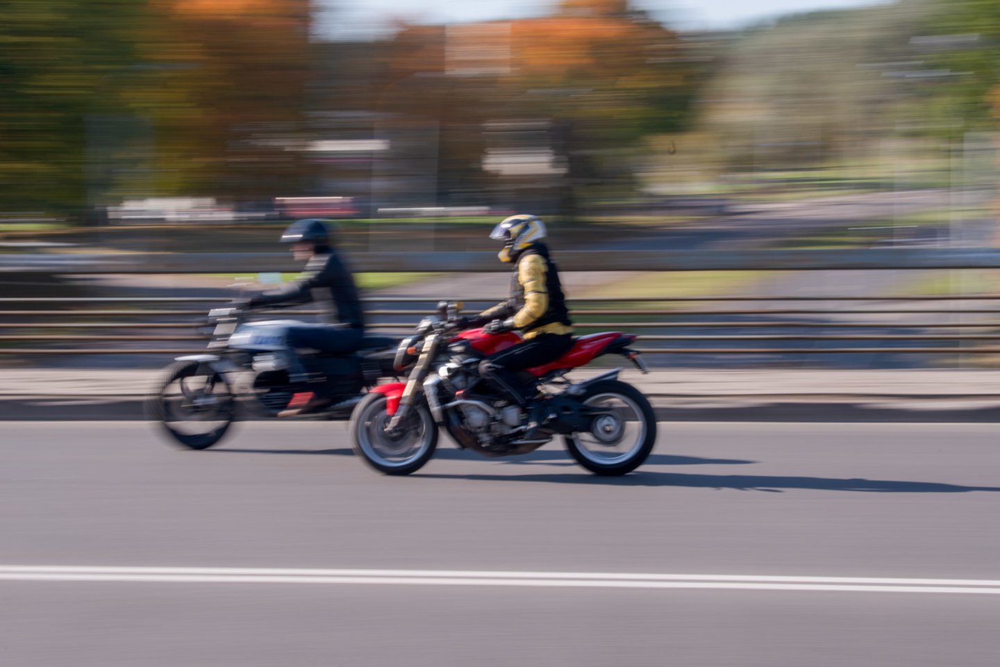 Seimui pritarus, atsisakyta nuostatų taikymo motociklininkams.<br>J.Stacevičiaus nuotr.