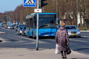 Greitųjų autobusų trasa kelia šiurpą Klaipėdos senamiesčio gyventojams