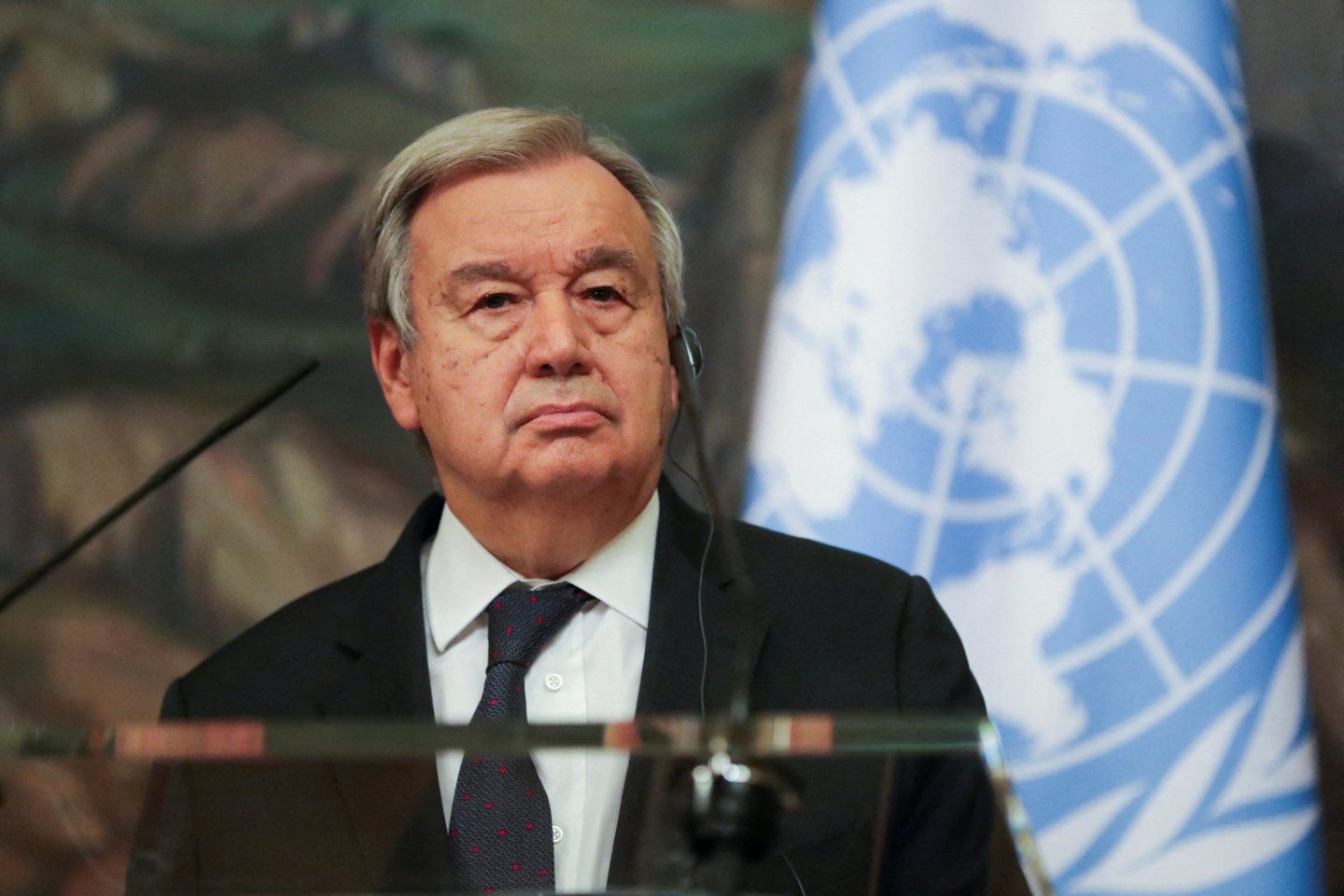 JT generalinis sekretorius Antonio Guterresas.<br>Reuters/Scanpix nuotr.