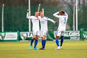 Kauno derbyje – „Hegelmann“ futbolininkų triumfas, leidęs įsitvirtinti antrojoje vietoje