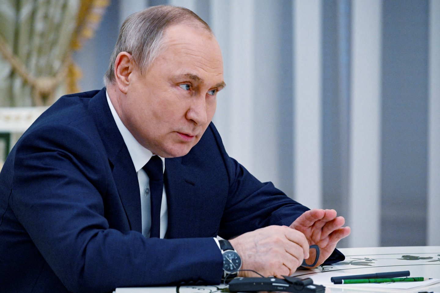 Vladimiras Putinas.<br> Reuters/Scanpix nuotr.