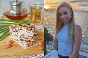 Lengvai paruošiami granolos batonėliai su medumi: receptą rekomenduoja Liucija