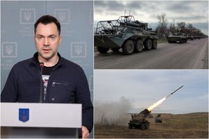 O. Arestovičius papasakojo apie tolimesnę karo eigą ir Rusijos puolimą Donbase: kariniu požiūriu tai beprotybė