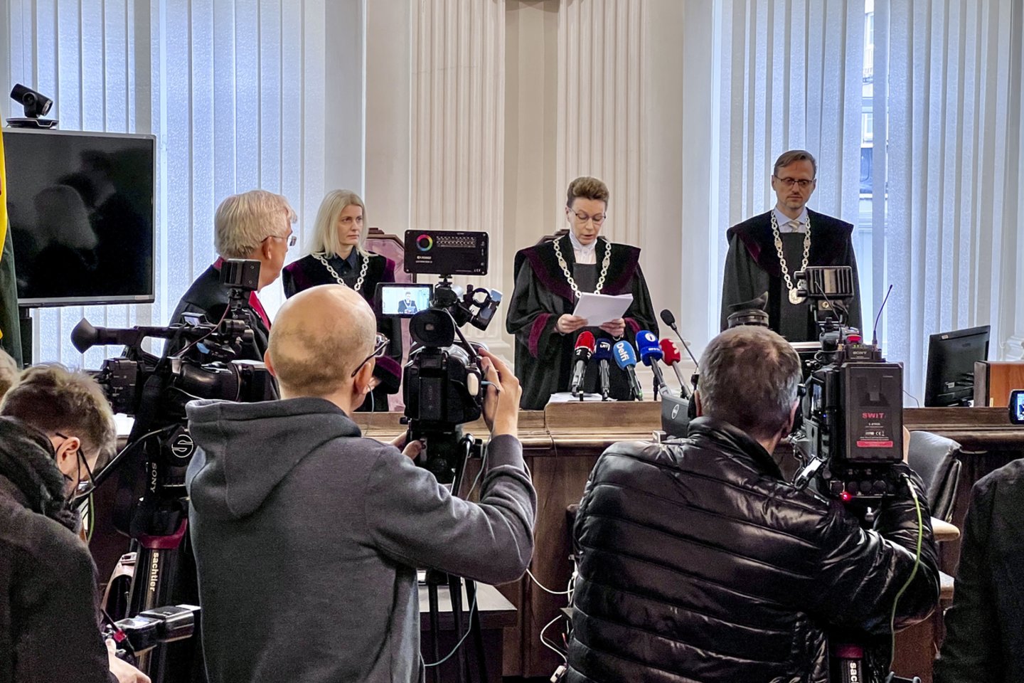 E. Dobrovolska: visą teisminį procesą „MB Baltic“ byloje reikėtų vertinti tik sulaukus galutinio įsiteisėjusio nuosprendžio.<br>V.Ščiavinsko nuotr.
