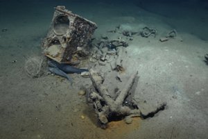 Prie Prancūzijos krantų išgrobstytos prieš 2 200 metų nuskendusio laivo liekanos