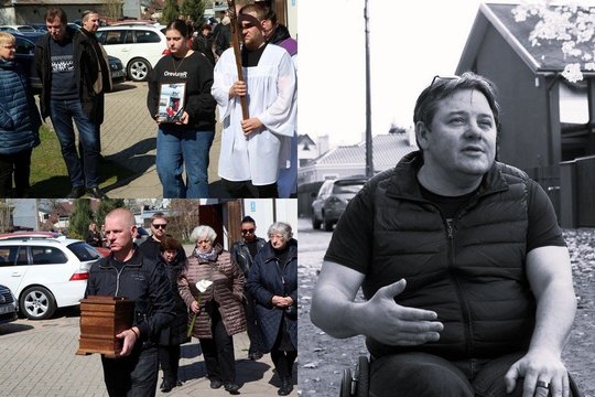 Vienas „Bentski šou“ kūrėjų Audrius Kalvėnas-Masėnas palaidotas Petrašiūnų kapinėse