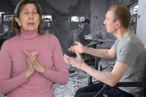 Karas iš ukrainietės atėmė vyrą, suluošino sūnų, ji neteko dvejų namų, o Vilniuje dėkoja likimui už malones