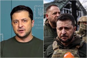 Kaip du siaubingi karo mėnesiai pakeitė V. Zelenskį: „Pasenau nuo šitos patirties“