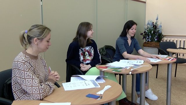 Dalis į Lietuvą atvykusių ukrainiečių užsibrėžė mokytis lietuvių kalbos: reiškia pagarbą Lietuvai