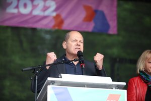 Vokietijoje Gegužės 1-osios mitinguose kalbėta ir apie Ukrainą