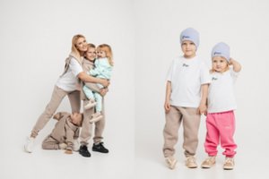 Nuomonės formuotojos Rasos Stasionienės modeliais tapo keturios jos atžalos