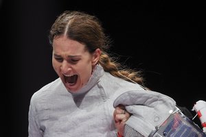 Rusijos sportininkai toliau isterikuoja – olimpinė čempionė kelia savo sąlygas