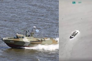 Kas tai per laivai, kuriuos prie Gyvačių salos taip efektingai sunaikino ukrainiečiai?