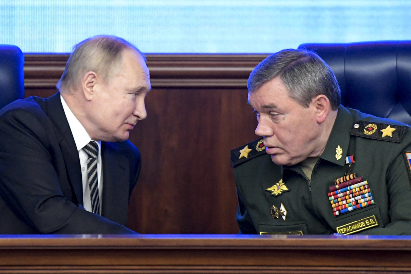 V.Geramisovas ir V.Putinas.