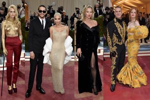 Niujorke nugriaudėjo „Met Gala“ puota: ant raudonojo kilimo – išsipusčiusios garsenybės