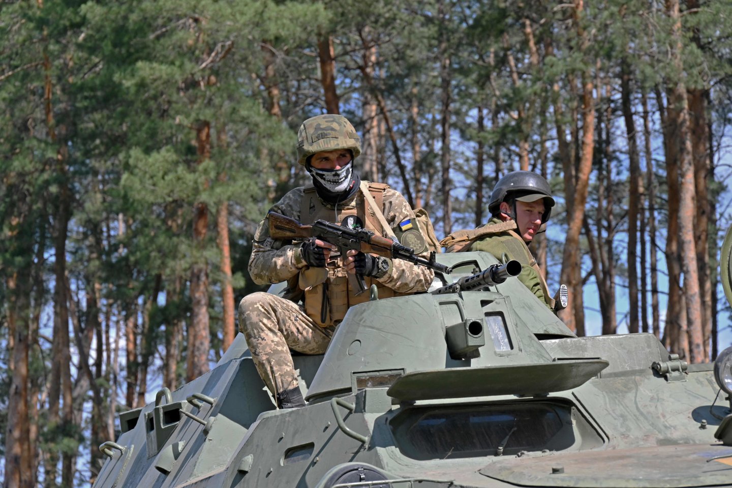 Karas Ukrainoje.