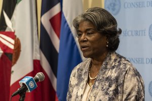 Rusija boikotuos JT Saugumo Tarybos susitikimą su ES komitetu