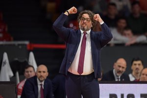 Net didžiausius skeptikus užčiaupęs A. Trinchieri: „Dar niekada taip nesididžiavau savo komanda“