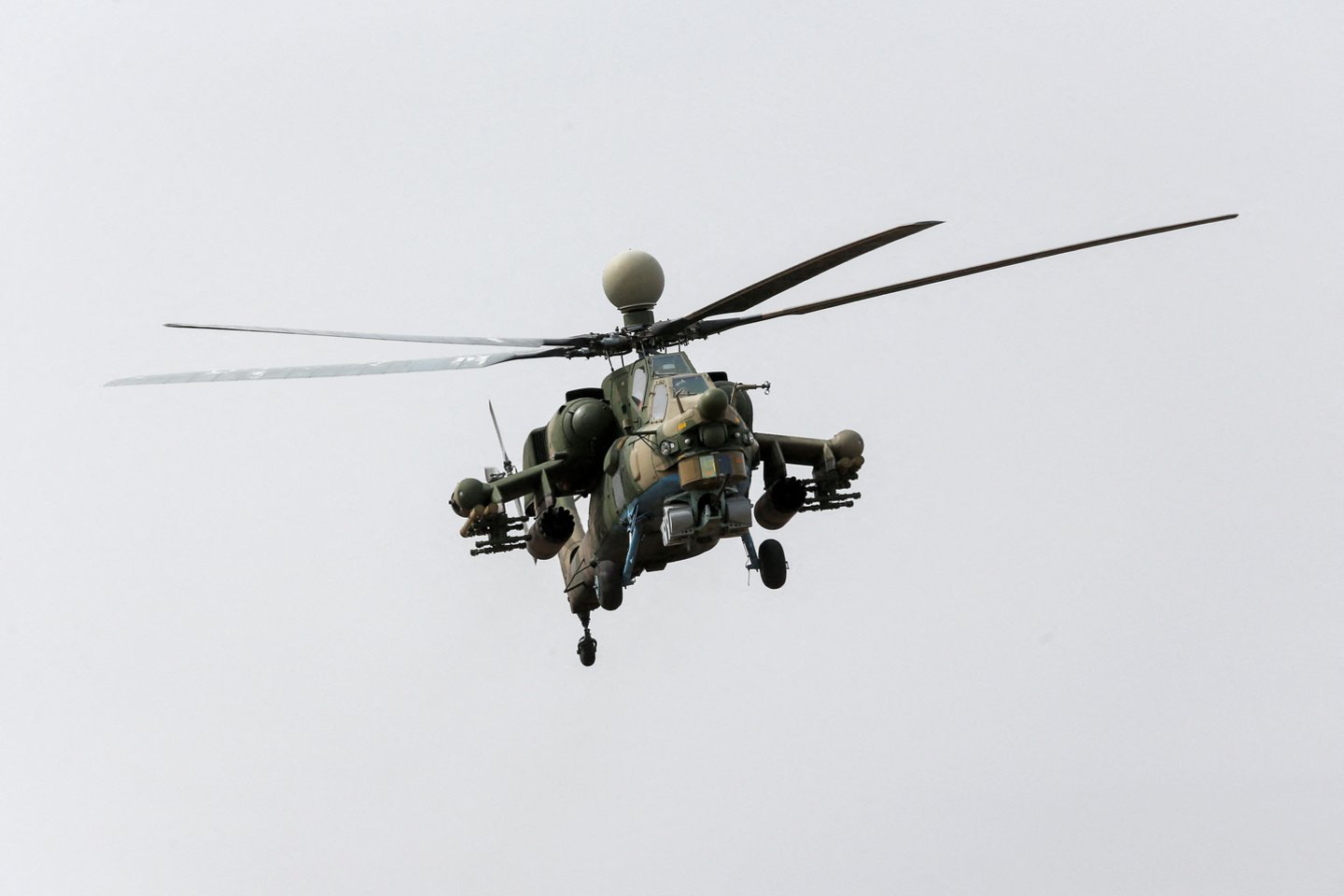 Rusijos karinis sraigtasparnis.<br>Reuters/Scanpix asociatyvi nuotr.