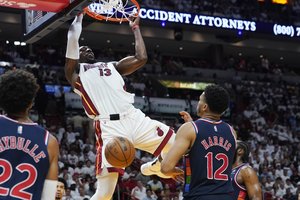 „Heat“ iškovojo dar vieną užtikrintą pergalę prieš „76ers“